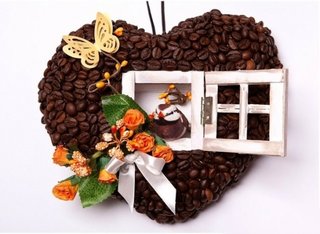 Decoratiune de perete cu cafea ideala pentru cafenea