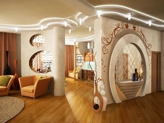 Divizare spatiu interior cu ajutorul arcadelor