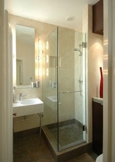 Chiuveta de baie cu cadru din inox
