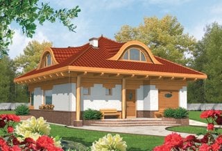 Casa cu arhitectura traditionala cu 4 dormitoare