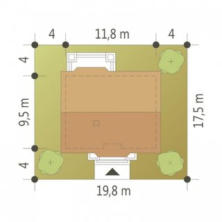 Dimensiuni teren casa cu 3 dormitoare