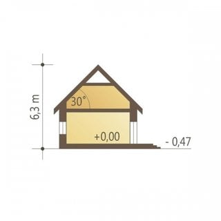 Plan vertical casa cu 3 dormitoare