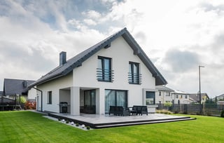 Proiect atractiv casa cu mansarda