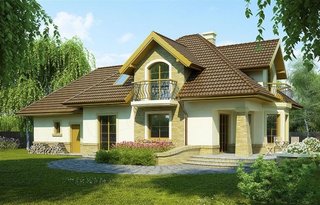 Casa cu camera tehnica cu intrare separata