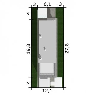 Dimensiuni teren casa ingusta cu 3 dormitoare