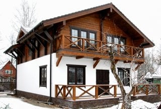 Casa pe structura de lemn