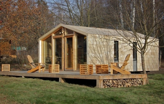Casa modulara lemn
