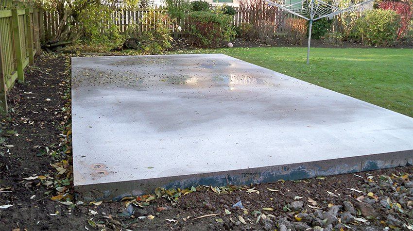 Fundatie beton pentru garaj