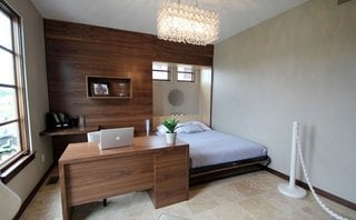 Dormitor modern cu spatiu de lucru