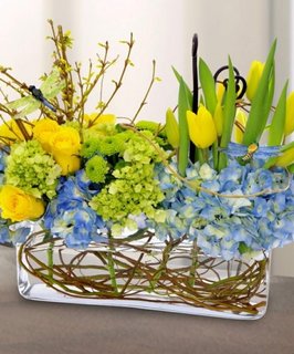 Amenajare florala pentru masa de sarbatori