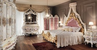 Design dormitor in stil francez