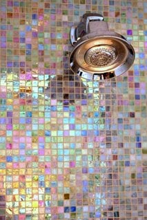 Mozaic multicolor cu efect sclipici