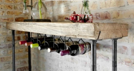 Suport DIY sticle de vin