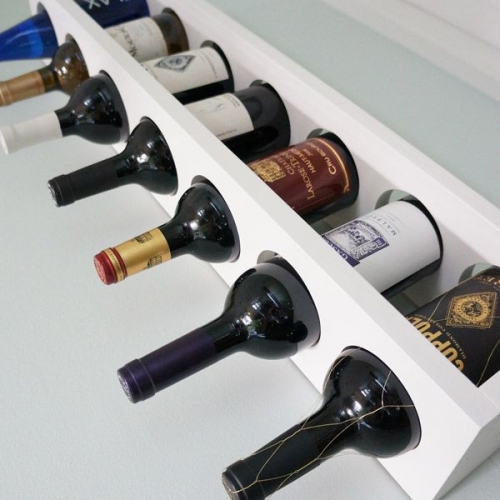 Suport sticle de vin din MDF