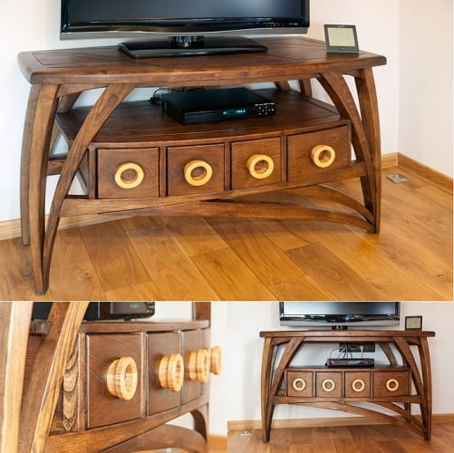 Comoda TV din lemn