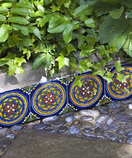 Bordura din blocuri ceramice