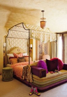 Dormitor de inspiratie marocana