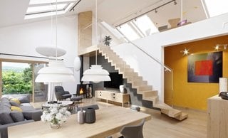 Amenajare moderna living spatios