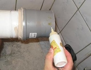 Obiecte sanitare teava scurgere WC vaselina