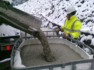 Cum turnam beton iarna